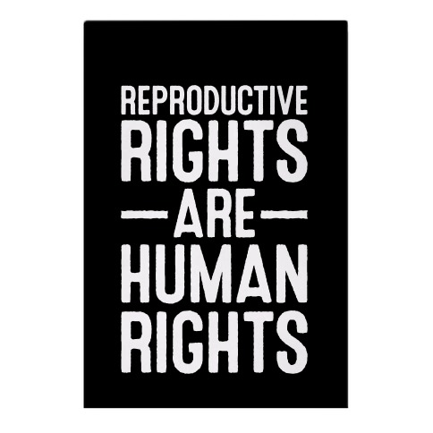 Reproductive Rights Are Human Rights Garden Flag