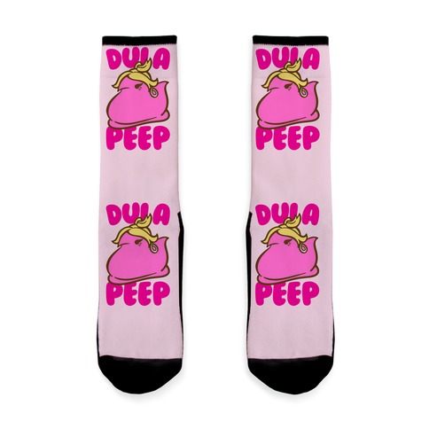 Dula Peep Parody Sock
