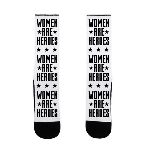 Women Are Heroes Sock