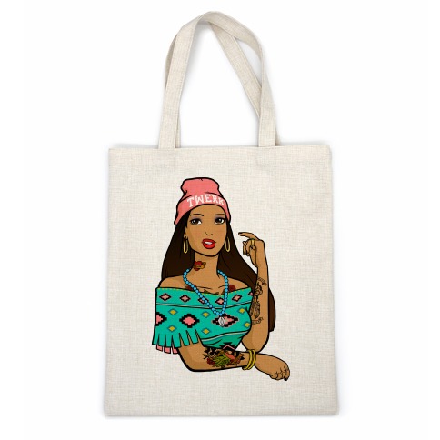 Hipster Pocahontas Casual Tote