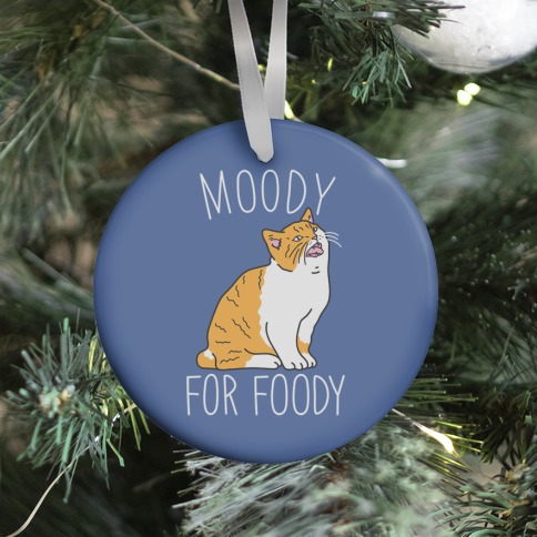 LookHUMAN Moody for Foody Cat Lapel Pin