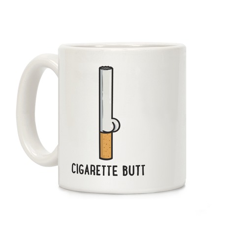 Cigarette Butt Coffee Mug