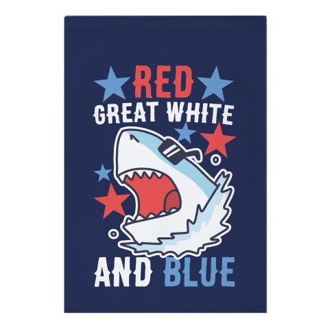 Red, Great White and Blue Garden Flag
