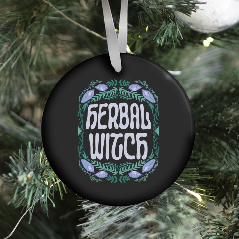 Herbal Witch Ornament