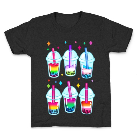 Pride Bubble Tea Kids T-Shirt