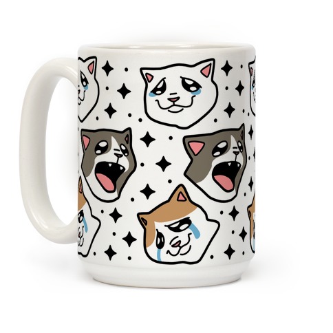 Crying Cats Coffee Mugs Lookhuman