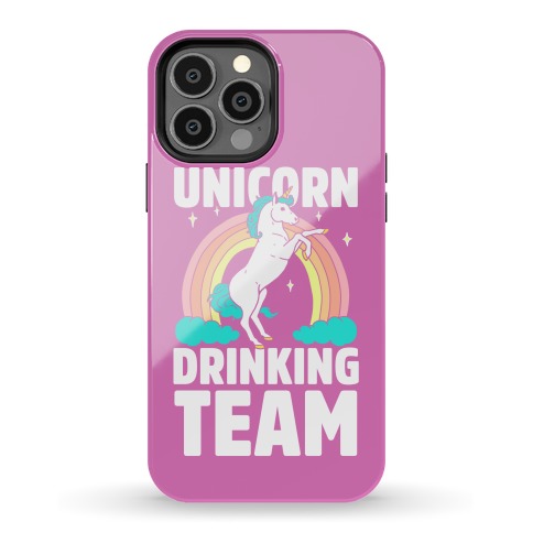 Unicorn Drinking Team Phone Case