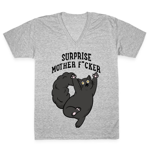 Surprise Mother F*cker V-Neck Tee Shirt