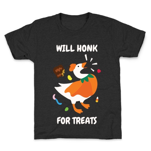 Will Honk for Treats Kids T-Shirt