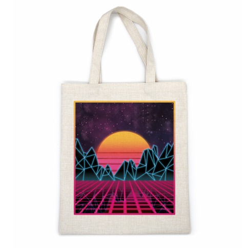 Synthwave Casual Tote