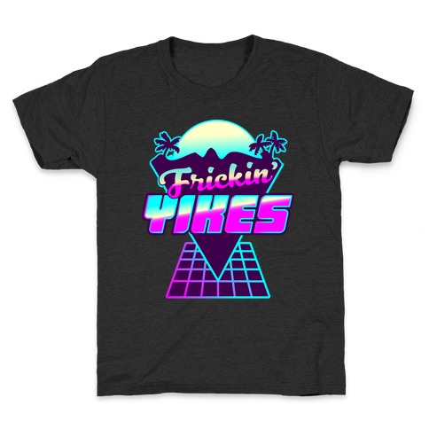 Frickin' YIKES Retro Wave Kids T-Shirt