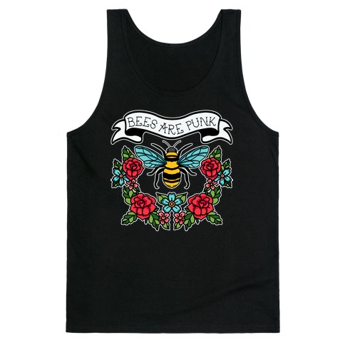Bees Are Punk Tank Top