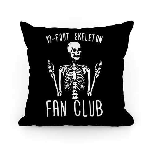 12-Foot Skeleton Fan Club Pillow