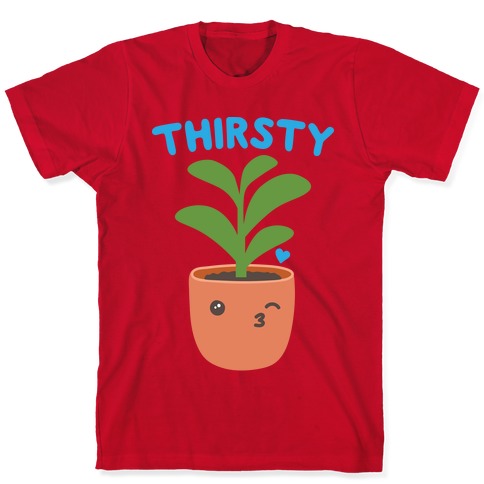 Thirsty Plant Pins | LookHUMAN