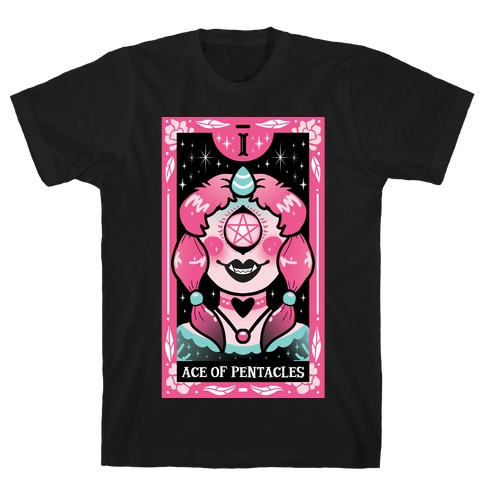 Creepy Cute Tarot: Ace Of Pentacles T-Shirt