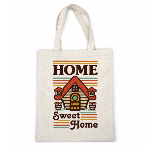Home Sweet Home Animal Crossing Casual Tote