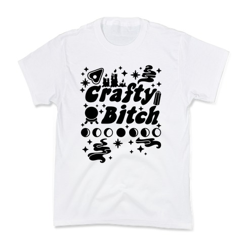 Crafty Bitch Kids T-Shirt
