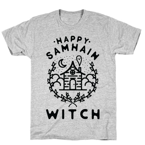 Happy Samhain Witch T-Shirt