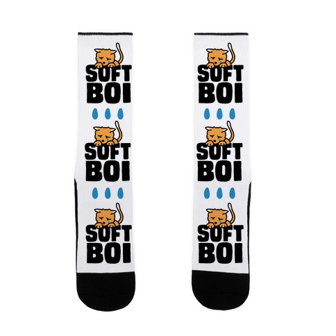 Soft Boi Cat Sock