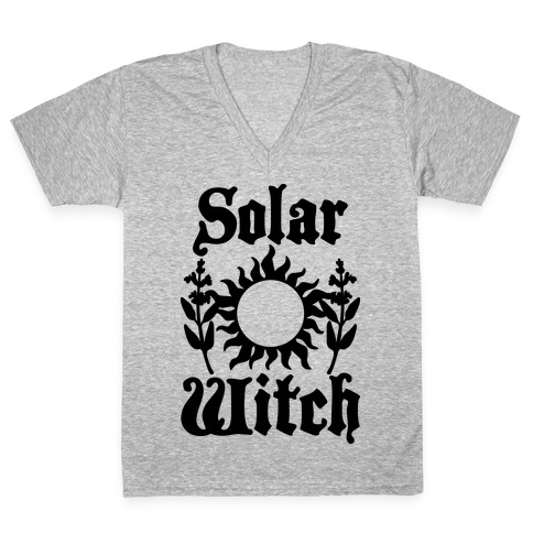 Solar Witch V-Neck Tee Shirt