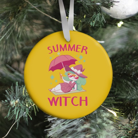 Summer witch Ornament
