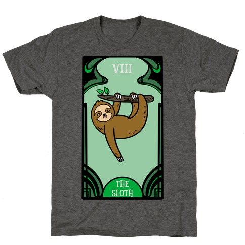 The Sloth Tarot Card T-Shirt