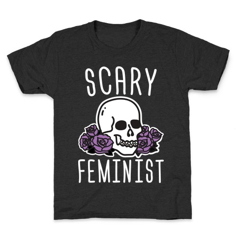 Scary Feminist Kids T-Shirt