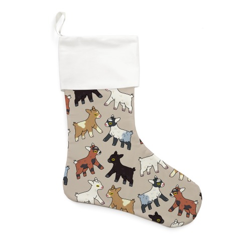 Baby Goats On Baby Goats Pattern Stocking