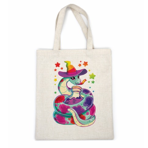 90's Rainbow Snake Witch Casual Tote