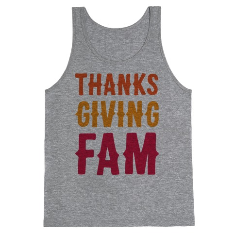 Thanksgiving Fam Tank Top