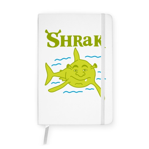 Shrak Shrek The Shark Notebook