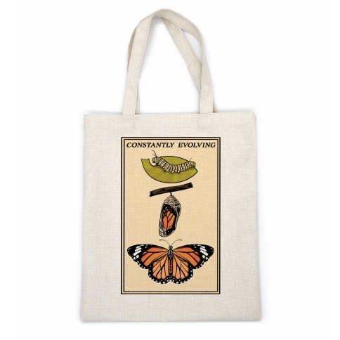 Constantly Evolving Monarch Butterfly Casual Tote