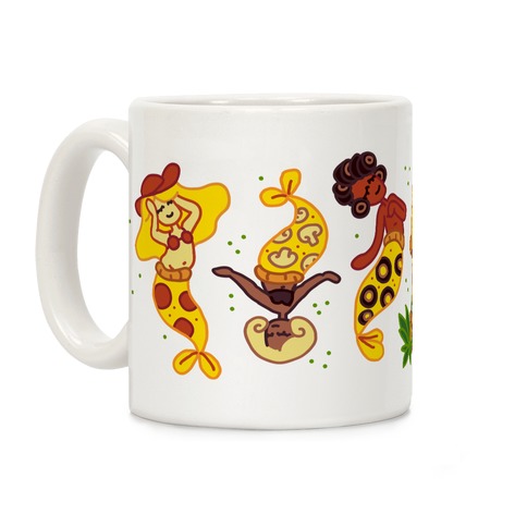 Pizza Mermaids Coffee Mug