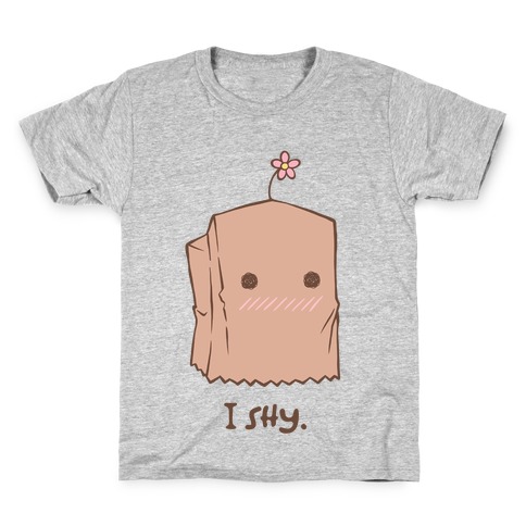 I Shy Paper Bag Kids T-Shirt