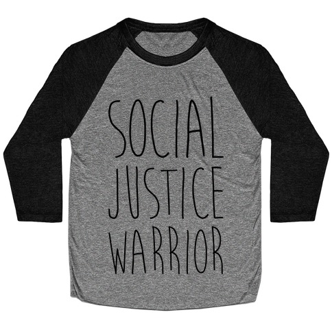 Social Justice Warrior Baseball Tee