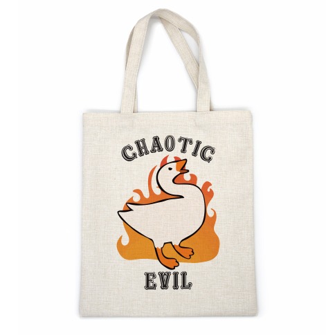 Goose of Chaotic Evil Casual Tote
