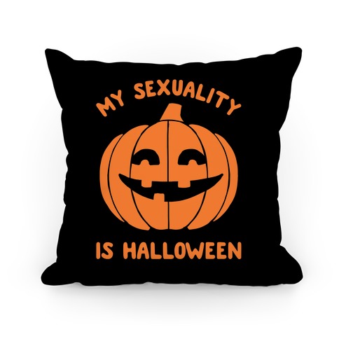 My Sexuality Is Halloween Pillow