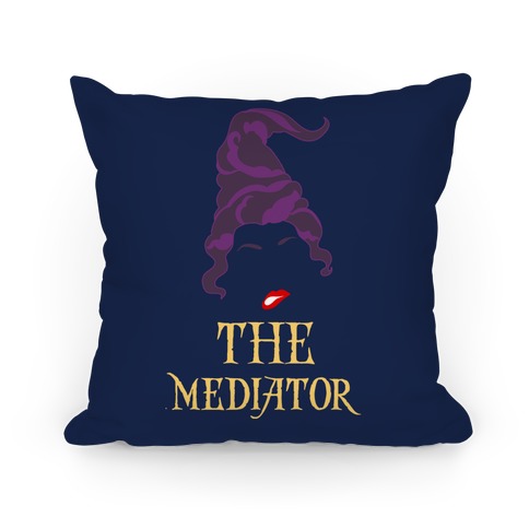 Mary Sanderson The Mediator Pillow