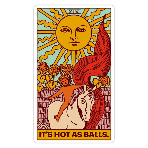 It's Hot As Balls (The Sun Tarot) Coffee Mugs