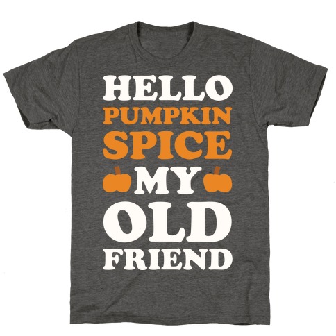 Hello Pumpkin Spice My Old Friend T-Shirt