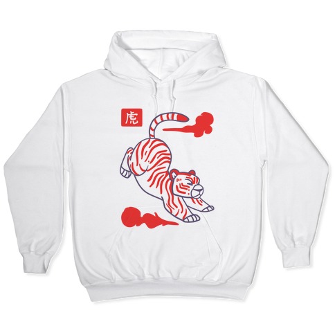 chinese tiger hoodie