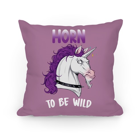 Horn To Be Wild Pillow