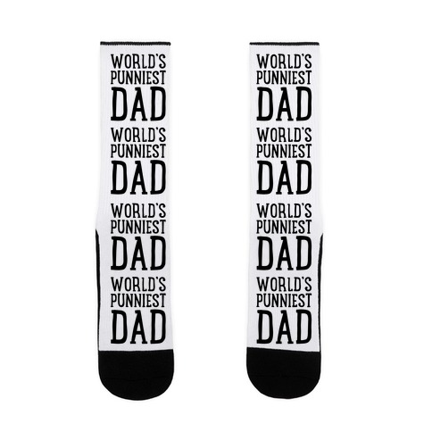 World's Punniest Dad Sock