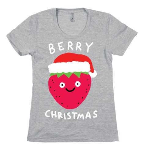 Berry Christmas Womens T-Shirt