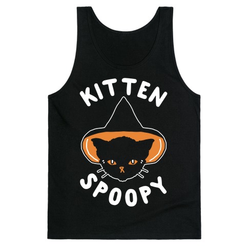 Kitten Spoopy Tank Top