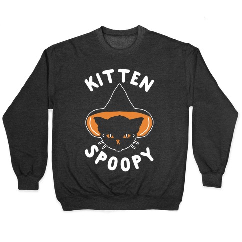 Kitten Spoopy Pullover