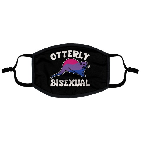 Otterly Bisexual Flat Face Mask