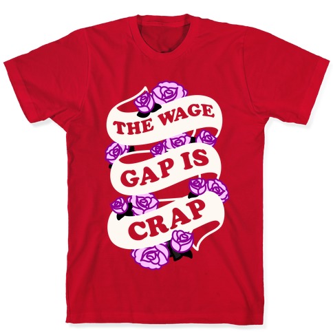 wage gap tee