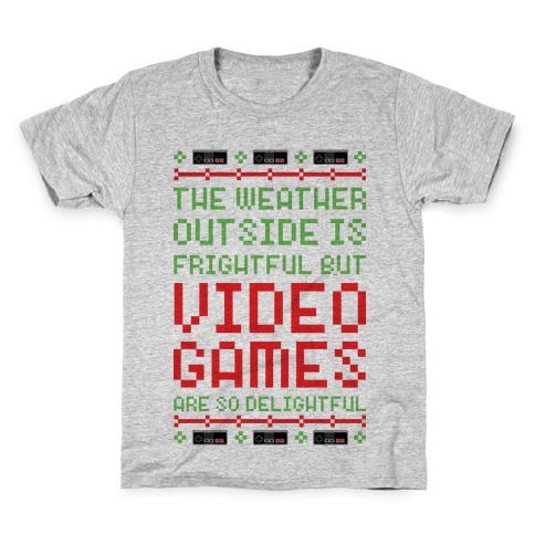 Video Games Are So Delightful Kids T-Shirt