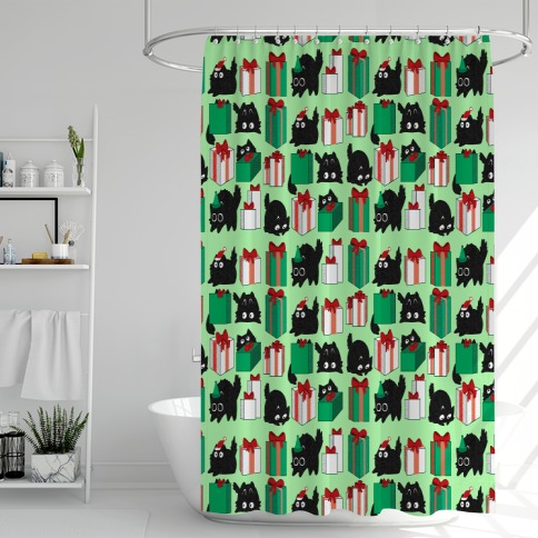 Gift Cats Shower Curtain